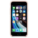 Silikonowe etui do iPhone SE piaskowy róż