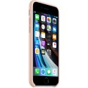 Silikonowe etui do iPhone SE piaskowy róż