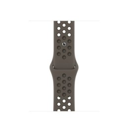 Pasek sportowy Nike w kolorze Olive Gray/Cargo Khaki do koperty 41 mm