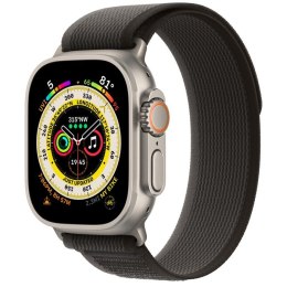 Watch Ultra GPS + Cellular, 49 mm Koperta tytanowa z opaską Trail w kolorze czarnym/szarym - M/L