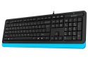 A4TECH KLAWIATURA FSTYLER FK10 BLUE A4TKLA46450