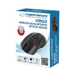 ESPERANZA MYSZ BLUETOOTH 6D VIRGO CZARNA EM129K