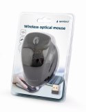 GEMBIRD MYSZ MUSW-6B-02 OPTYCZNA 1600 DPI USB BEZPRZEWODOWA, NANO ODBIORNIK, CZARNA