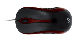 Mysz IBOX i2712 OPTYCZNA PRZEWODOWA, USB BLACK IMOF2712U (optyczna; 1000 DPI; kolor czarny)