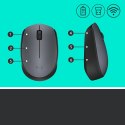 Mysz Logitech M170 910-004642 (optyczna; 1000 DPI; kolor szary; )