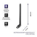 Adapter Wi-Fi USB z anteną bezprzewodowy