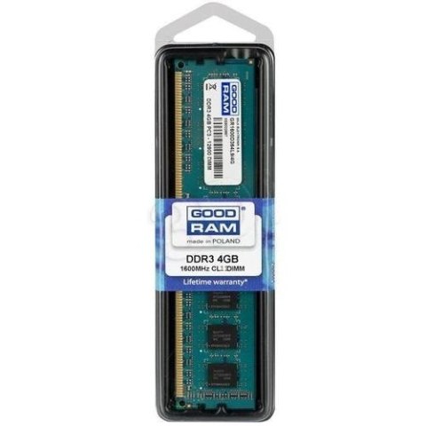 DDR3 4GB/1600 CL11 Dual Rank 256*8