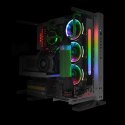 Chłodnica Pacific RL360 Plus RGB (360mm, 5x G 1/4, aluminium) radiator - czarny