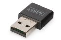 Mini karta sieciowa bezprzewodowa WiFi 300N 300Mbps na USB 2.0