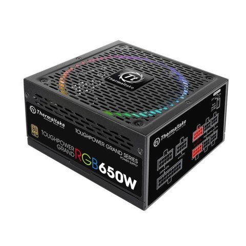 Zasilacz Toughpower Grand RGB Sync 650W Mod.(80+ Gold, 4xPEG, 140mm)