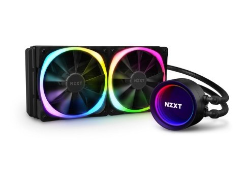 Chłodzenie wodne Kraken X53 240mm RGB Podświetlane wentylatory i pompa