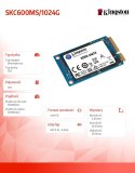 Dysk SSD SKC600 1024GB mSATA 550/520 MB/s