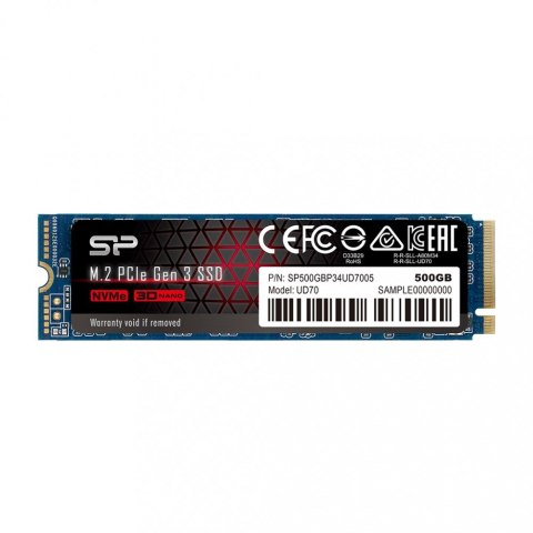 Dysk SSD UD70 500GB PCIe M.2 2280 NVMe Gen 3x4 3400/3000 MB/s