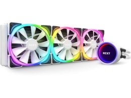 Chłodzenie wodne Kraken X73 white 360mm RGB podświetlane wentylatory i pompa