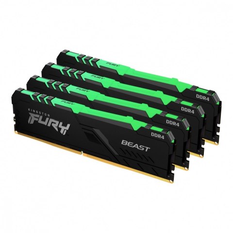 Pamięć DDR4 Fury Beast RGB 32GB (4*8GB)/3200 CL16