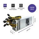 Zestaw zasilacz PCI-E Smart 1600W + ATX SilentLine 350W