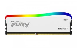 Pamięć DDR4 Fury Beast RGB 16GB(1*16GB)/3200 CL16 biała