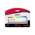 Pamięć DDR4 Fury Beast RGB 16GB(1*16GB)/3200 CL16 biała