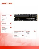 Dysk SSD NM800 PRO 1TB NVMe M.2 2280 7500/6300MB/s