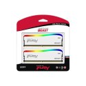 Pamięć DDR4 Fury Beast RGB 16GB(2* 8GB)/3600 CL17 biała