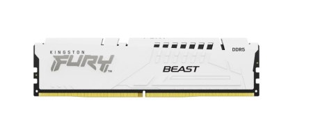 Pamięć DDR5 Fury Beast 32GB(1*32GB)/5200 CL36 biała