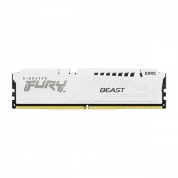 Pamięć DDR5 Fury Beast 32GB(1*32GB)/6000 CL40 biała