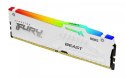 Pamięć DDR5 Fury Beast RGB 16GB(1*16GB)/6000 CL36 biała