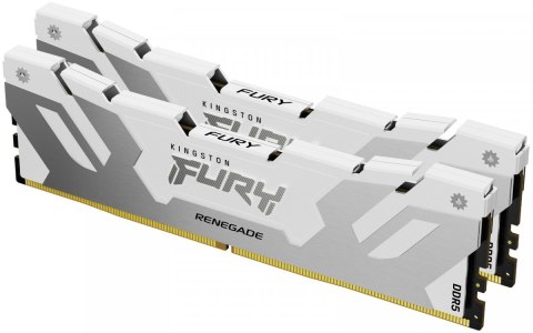 Pamięć DDR5 Fury Renegade 32GB(2*16GB)/6000 CL32 biała