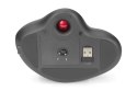 DIGITUS MYSZ BEZPRZEWODOWA TYPU TRACKBALL, ERGONOMICZNA, BLUETOOTH LUB USB C, CZARNA DA-20156