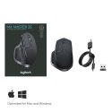 Mysz Logitech Master 910-005139 (laserowa; 4000 DPI; kolor grafitowy)