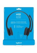 Słuchawki Logitech H151 (kolor czarny)