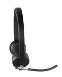 Słuchawki z mikrofonem Logitech 981-000517 (kolor czarny)