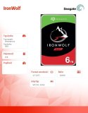 Dysk IronWolf 6TB 3,5 cala 256MB ST6000VN001