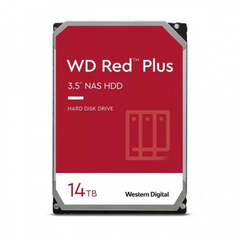 Dysk WD Red Plus 14TB 3,5 cala CMR 512MB/7200RPM Class