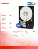 HDD Blue 1TB 3,5'' 64MB SATAIII/5400rpm