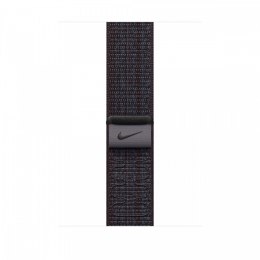 Opaska sportowa Nike w kolorze czarnym/niebieskim do koperty 45 mm