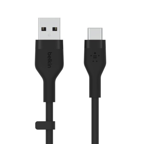 Kabel Belkin BoostCharge Flex USB-C to USB-A Cable 15W 1m Silicone Black