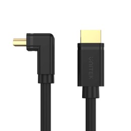 UNITEK Y-C1008 KABEL KĄTOW HDMI 2.0 270° 4K 2m