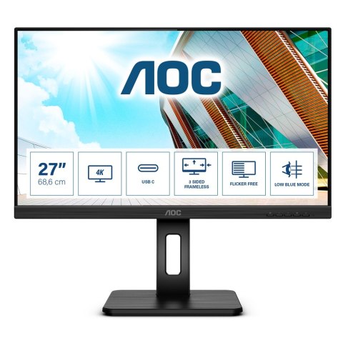 MONITOR AOC LED 27" U27P2CA (WYPRZEDAŻ)