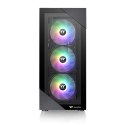 THERMALTAKE VIEW 200 ARGB*3 TEMPERED GLASS - BLACK CA-1X3-00M1WN-00