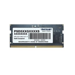 PATRIOT DDR5 8GB SIGNATURE 5600MHz SO-DIMM 1Rx4