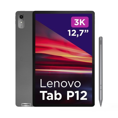 Lenovo Tab P12 Dimensity 7050 12.7" 3K (2944x1840) LTPS 400nits 8/128GB Arm Mali-G68 Android Storm Grey