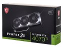 Karta graficzna MSI GeForce RTX 4070 Ti VENTUS 3X E 12GB OC