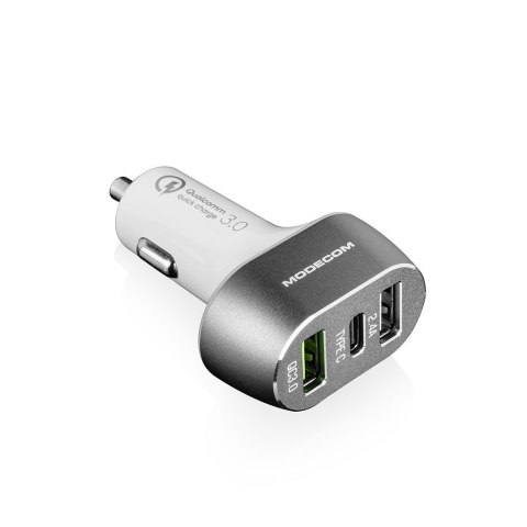 Ładowarka samochodowa MODECOM MC-CU2C1 ZT-MC-CU2C1-07 (USB, USB typ C)