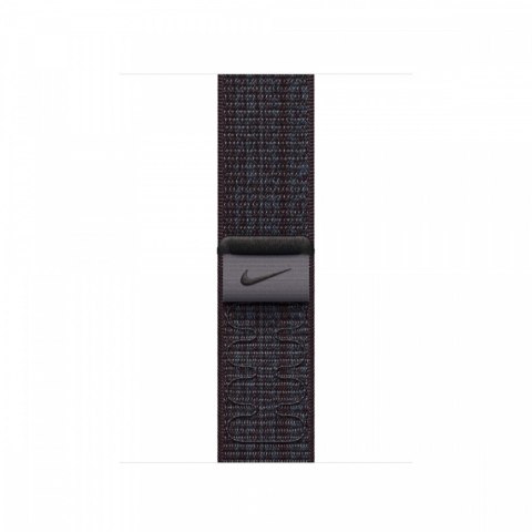 Opaska sportowa Nike w kolorze czarnym/niebieskim do koperty 41 mm