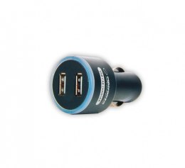 Ładowarka USB EZ107 Zasilacz DC 12/24V 2xUSB