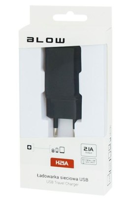 Ładowarka sieciowa 2,1A H21A BLACK