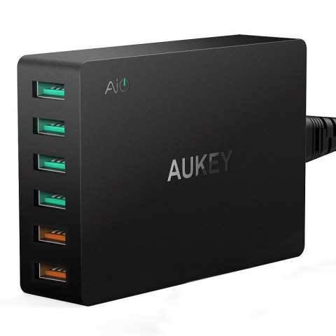 PA-T11 ładowarka sieciowa 6xUSB Quick Charge 3.0 15.6A 60W