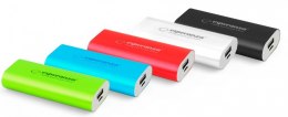 POWER BANK HADRON 4400mAh CZERWONY