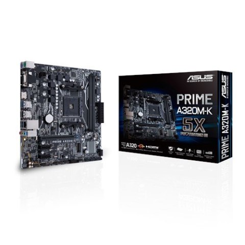 Płyta główna ASUS 90MB0TV0-M0EAY0 (AM4; 2x DDR4 DIMM; Micro ATX)